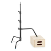 Avenger C-Stand 18 with sliding leg in black finish version