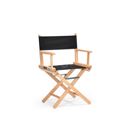 Low Director Chair Natural Cotton-1