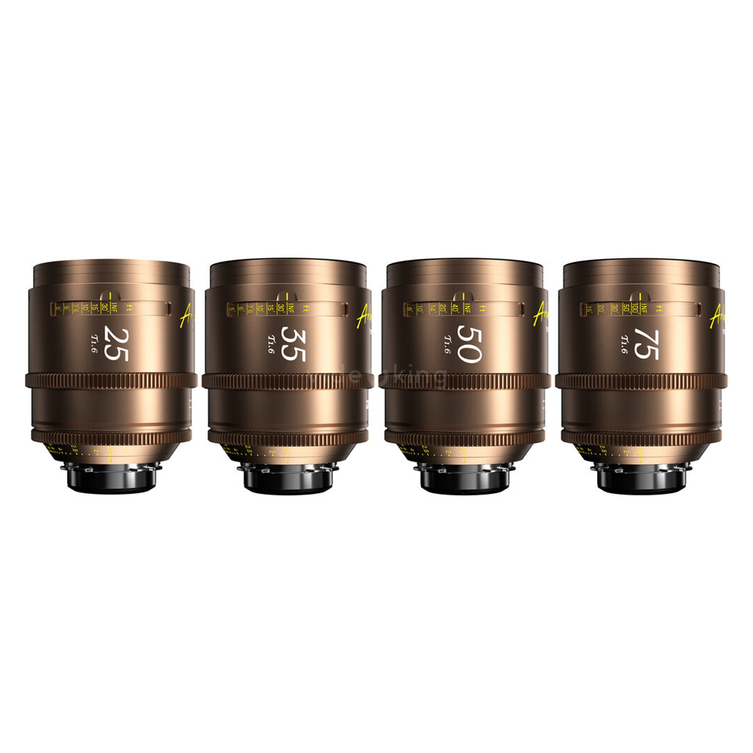 DZOFilm Arles Lustre T1.6 FF/VV Cinema Prime 4-Lens Kit (ARRI PL)