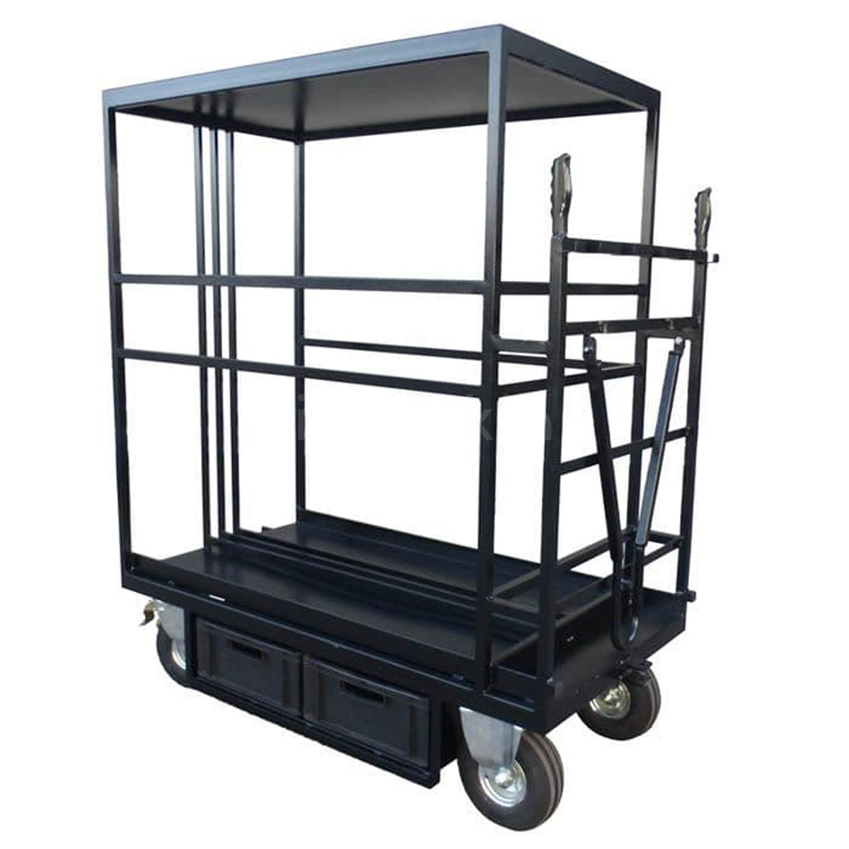 Lomart Film Carts 4×4 Flag Cart with 2 Euro Crates