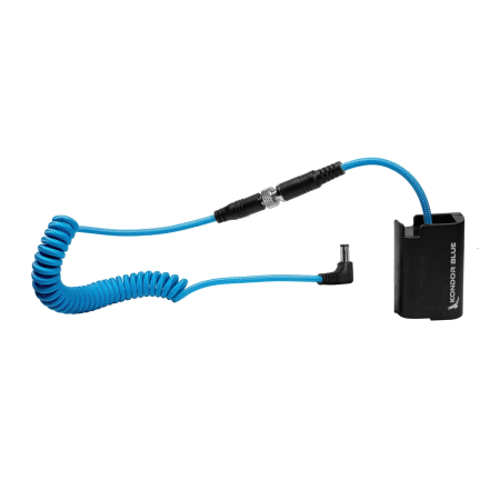 Kondor Blue DC 2.1 to Lumix GH6 S5II S5IIX DMW-BLK22 Dummy Battery Cable