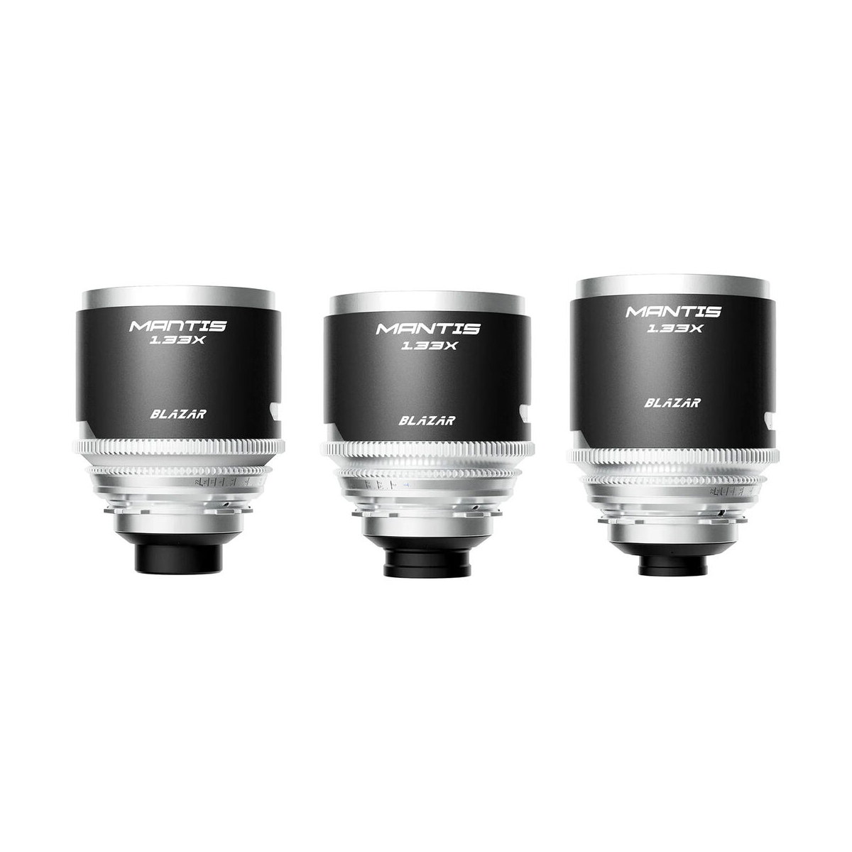 BLAZAR LENS MANTIS 1.33x Anamorphic 25:50:100mm 3-Lens Set_2