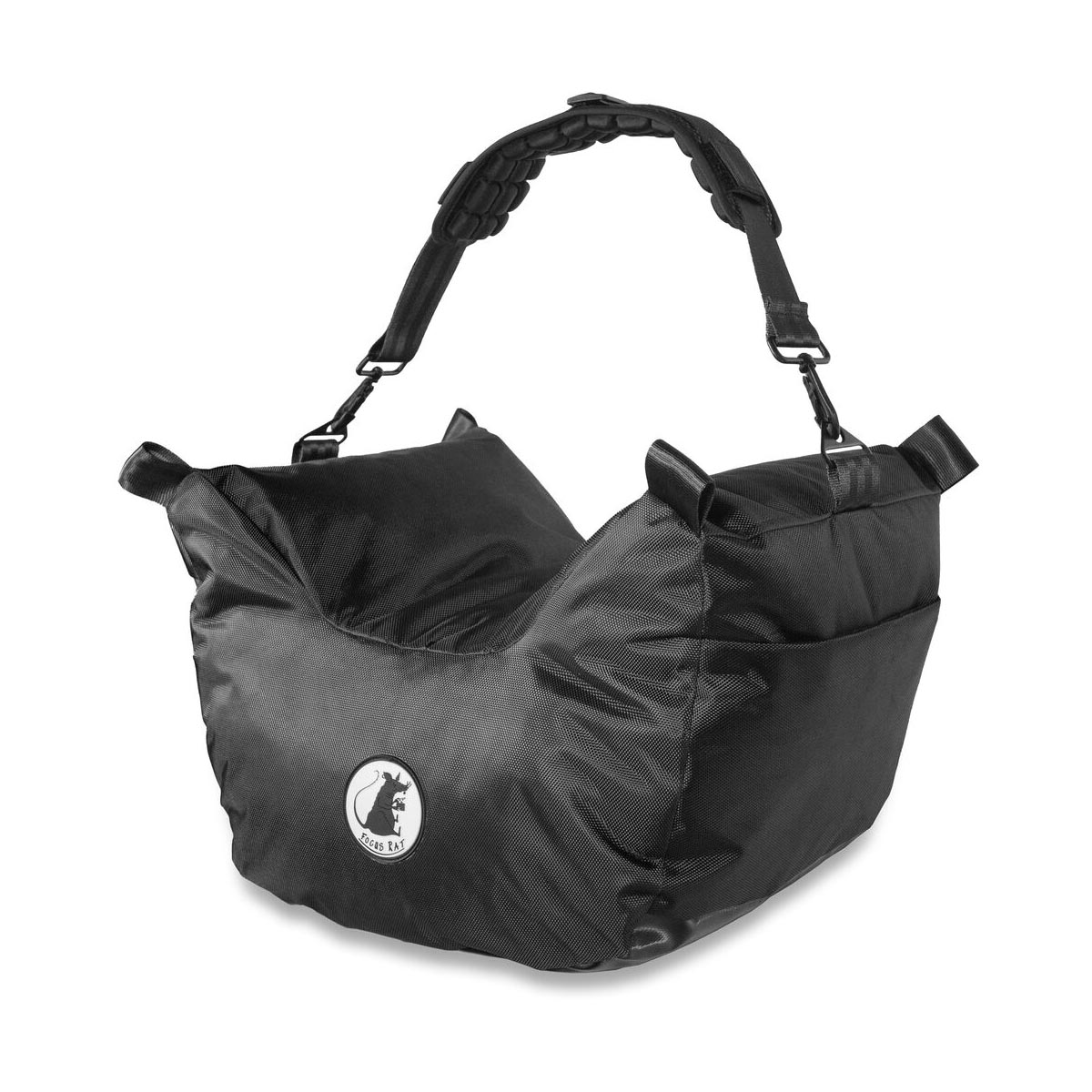 Medium Saddle Bag V4 True Black-2