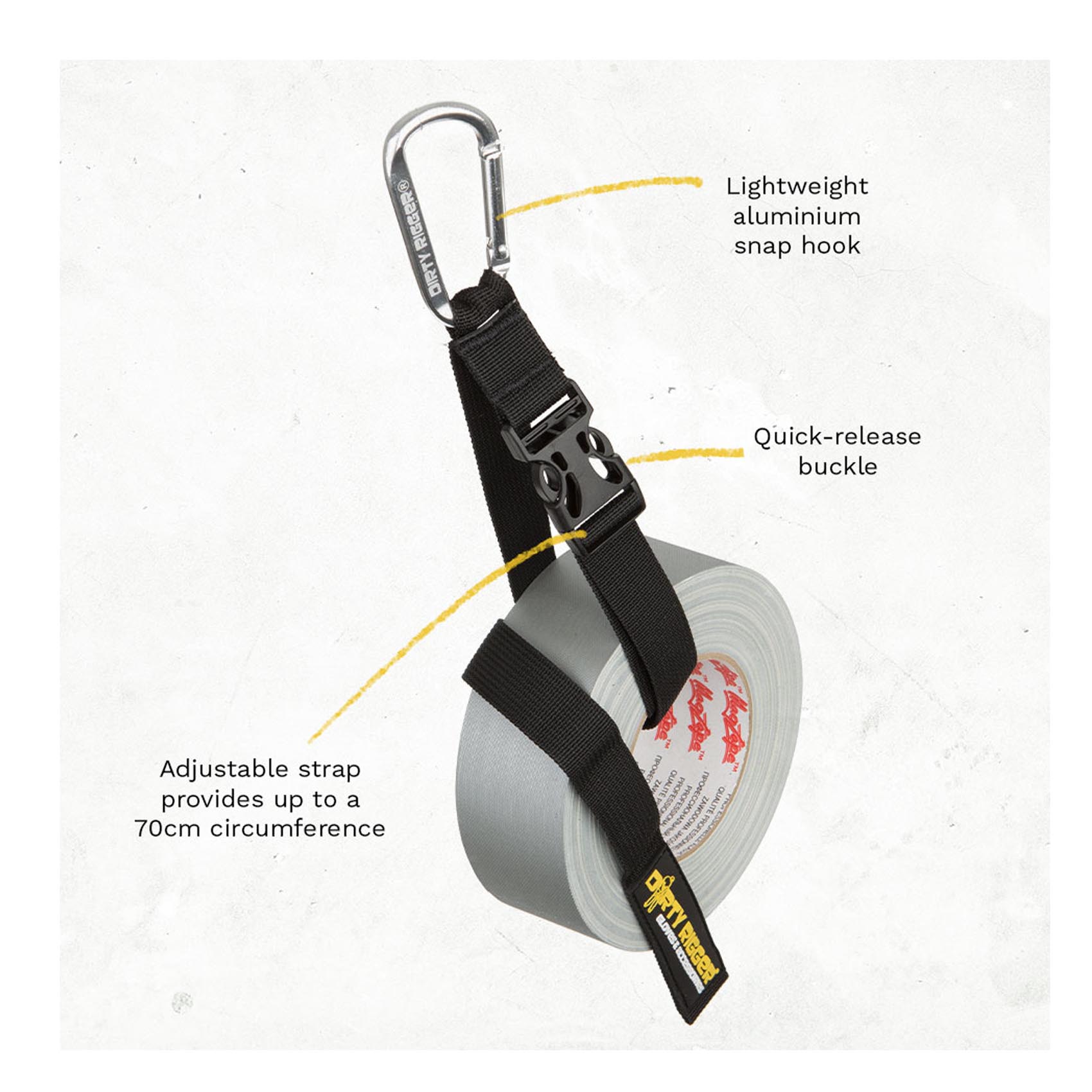 Dirty Rigger – Gaffer Tape Holder