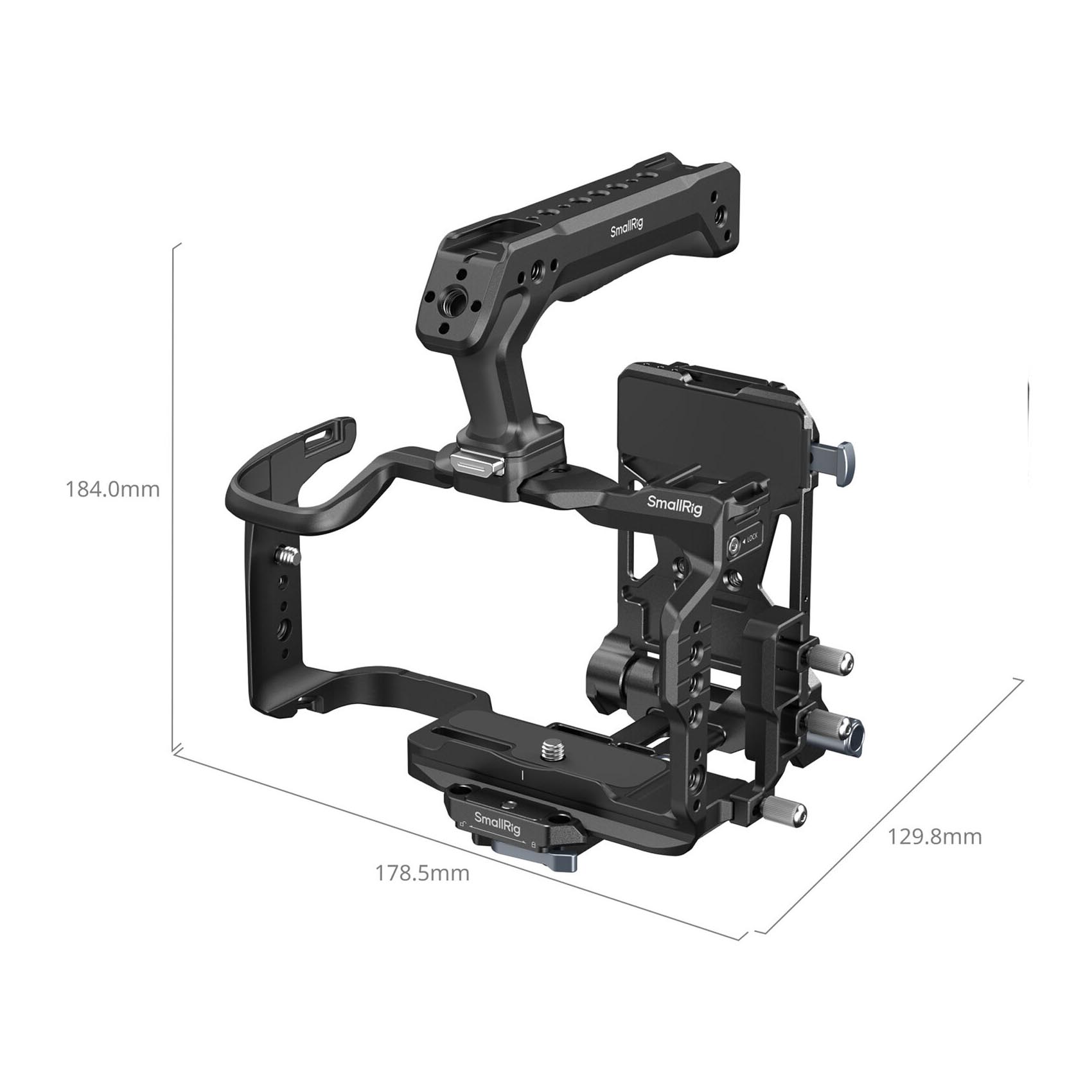 SmallRig HawkLock Quick Release Cage V-Mount Plate Kit for Canon EOS R6 V-1