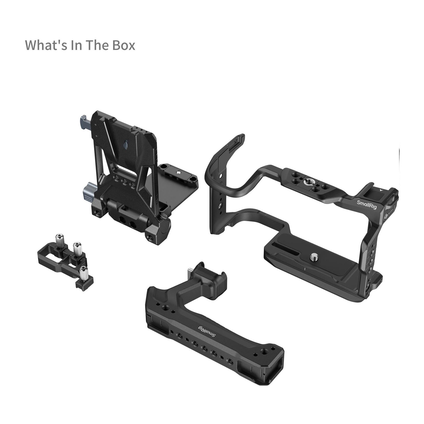 SmallRig HawkLock Quick Release Cage V-Mount Plate Kit for Canon EOS R6 V-2