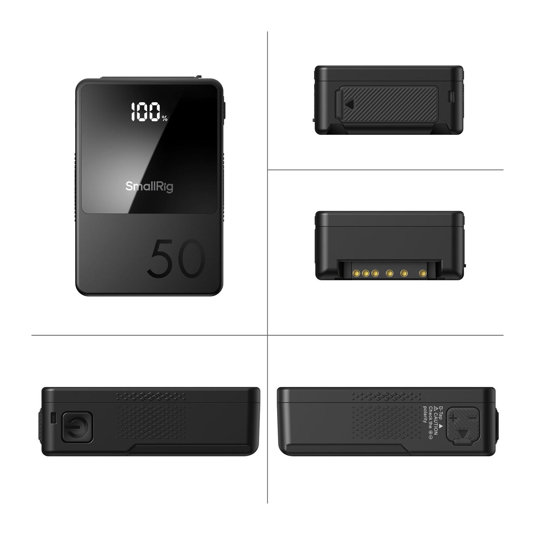 SmallRig VB50 mini V-Mount Battery-1